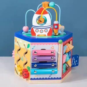 مكعب النشاط التعليمي متعدد الوظائف للأطفال