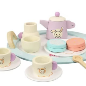 طقم شاي الأرنب اللطيف
